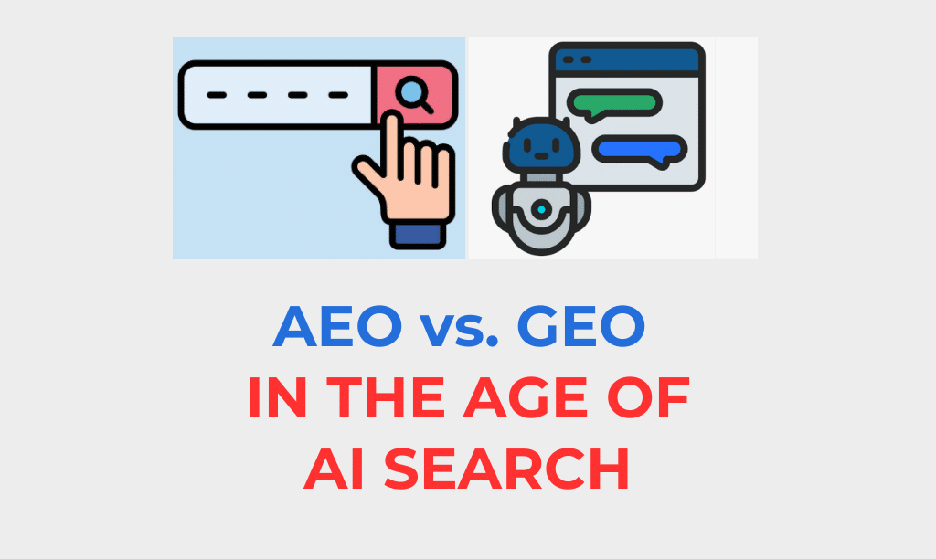 AEO vs GEO in the age of AI search